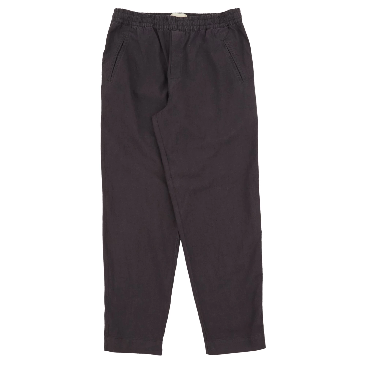 Drawcord Assembly Pant - Soft Black Linen 1 Drawcord Assembly Pant - Soft Black Linen