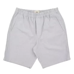 Assembly Short - Mist Cotton Linen