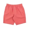 Assembly Short - Coral Cotton Linen