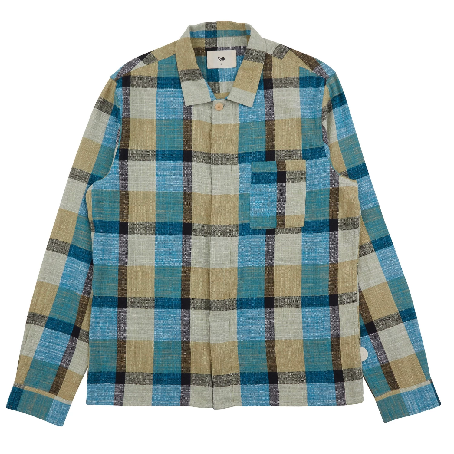 Patch Shirt - Multigingham Check 1 Patch Shirt - Multigingham Check