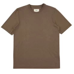 Contrast Sleeve Tee - Ash Brown