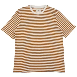 Classic Stripe Tee - Ochre/ Ecru
