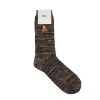Melange Sock - Ash Brown Mix