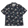 Gabe Shirt - Coil Print Indigo