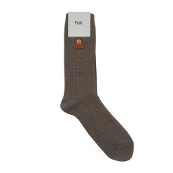Waffle Sock - Light Olive
