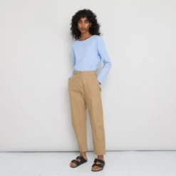 Barrel Trousers Women's - Caramel Ripstop