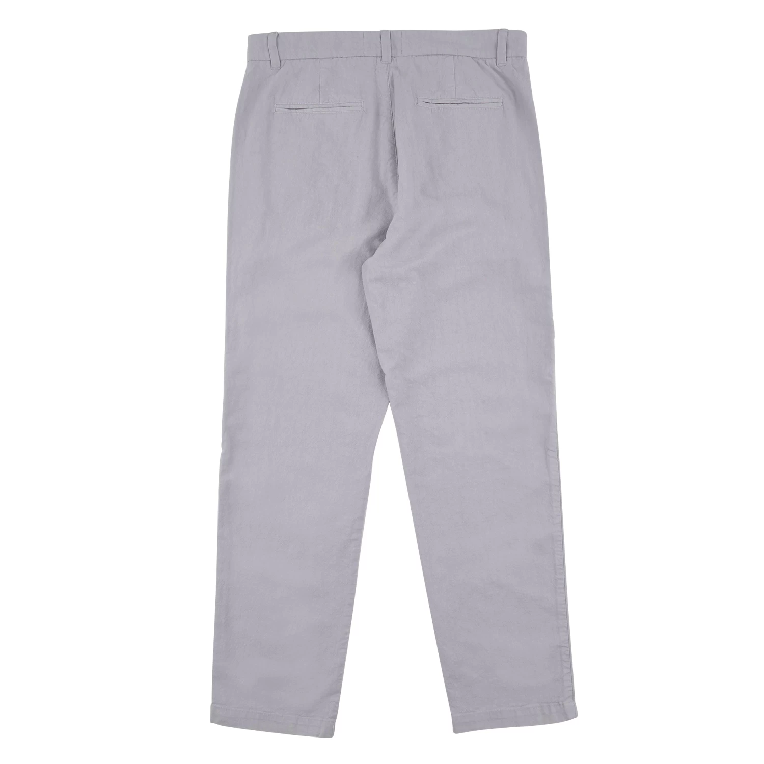 Cotton Linen Trouser Fixed - Mist Blue 7 Cotton Linen Trouser Fixed - Mist Blue - Image 7