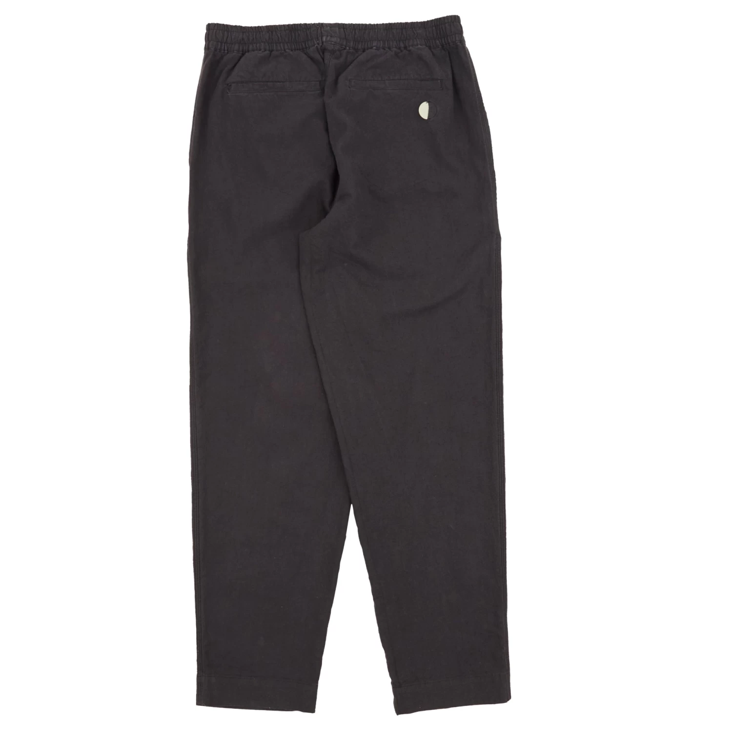 Drawcord Assembly Pant - Soft Black Linen 7 Drawcord Assembly Pant - Soft Black Linen - Image 7