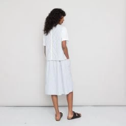 Gilet Women's - Cornflower Ecru Stripe -Folk Shop PRODUCT SLOT 3 921631 6C9EBFC92CBC166DC5549507C9F777E6FB27BB4AEEC7C8F13A98333703A8E4292CB3DA20DFDD7D11082A43403D4EFCE3607A14E27A2E53396F2093A97EA3D545