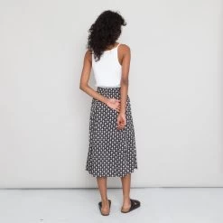 Full Seam Skirt Women's - Black Spade Voile -Folk Shop PRODUCT SLOT 3 921661 6C9EBFC92CBC166DC5549507C9F777E6FB27BB4AEEC7C8F13A98333703A8E4292CB3DA20DFDD7D11082A43403D4EFCE3607A14E27A2E53396F2093A97EA3D545