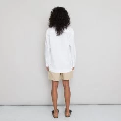 Boyfriend Shirt Women's - White Crinkle -Folk Shop PRODUCT SLOT 3 921676 6C9EBFC92CBC166DC5549507C9F777E6FB27BB4AEEC7C8F13A98333703A8E4292CB3DA20DFDD7D11082A43403D4EFCE3607A14E27A2E53396F2093A97EA3D545