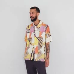 Gabe Shirt - Cutout Print Coral Multi -Folk Shop PRODUCT SLOT 4 897018 6C9EBFC92CBC166DC5549507C9F777E6FB27BB4AEEC7C8F13A98333703A8E4292CB3DA20DFDD7D11082A43403D4EFCE3607A14E27A2E53396F2093A97EA3D545