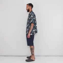 Gabe Shirt - Coil Print Indigo -Folk Shop PRODUCT SLOT 4 897019 6C9EBFC92CBC166DC5549507C9F777E6FB27BB4AEEC7C8F13A98333703A8E4292CB3DA20DFDD7D11082A43403D4EFCE3607A14E27A2E53396F2093A97EA3D545