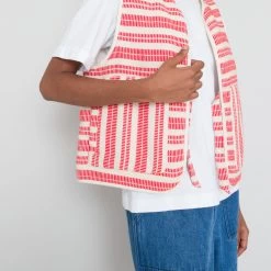 Gilet Women's - Ecru Vermilion Track Weave -Folk Shop PRODUCT SLOT 4 921632 6C9EBFC92CBC166DC5549507C9F777E6FB27BB4AEEC7C8F13A98333703A8E4292CB3DA20DFDD7D11082A43403D4EFCE3607A14E27A2E53396F2093A97EA3D545