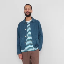 Prism Jacket - Ocean Blue Canvas -Folk Shop PRODUCT SWATCH 895874 6C9EBFC92CBC166DC5549507C9F777E6FB27BB4AEEC7C8F13A98333703A8E4292CB3DA20DFDD7D11082A43403D4EFCE3607A14E27A2E53396F2093A97EA3D545