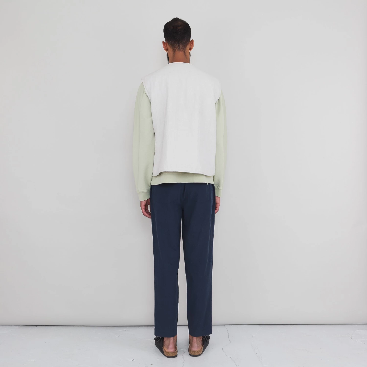 Drawcord Assembly Pant - Ash Navy Crinkle 9 Drawcord Assembly Pant - Ash Navy Crinkle - Image 9