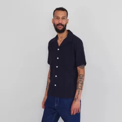 SS Soft Collar Shirt - Navy Open Weave Check 8 SS Soft Collar Shirt - Navy Open Weave Check -Folk Shop PRODUCT SWATCH 895970 6C9EBFC92CBC166DC5549507C9F777E6FB27BB4AEEC7C8F13A98333703A8E4292CB3DA20DFDD7D11082A43403D4EFCE3607A14E27A2E53396F2093A97EA3D545