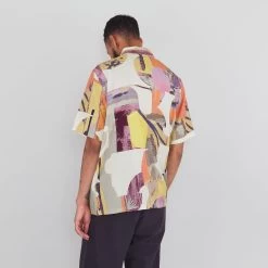 Gabe Shirt - Cutout Print Coral Multi -Folk Shop PRODUCT SWATCH 897018 6C9EBFC92CBC166DC5549507C9F777E6FB27BB4AEEC7C8F13A98333703A8E4292CB3DA20DFDD7D11082A43403D4EFCE3607A14E27A2E53396F2093A97EA3D545