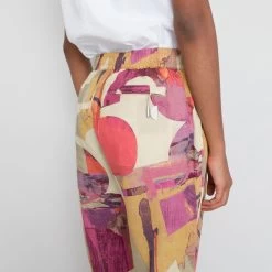 Drawcord Signal Pants Women's - Cutout Print Coral Multi -Folk Shop PRODUCT SWATCH 921648 6C9EBFC92CBC166DC5549507C9F777E6FB27BB4AEEC7C8F13A98333703A8E4292CB3DA20DFDD7D11082A43403D4EFCE3607A14E27A2E53396F2093A97EA3D545