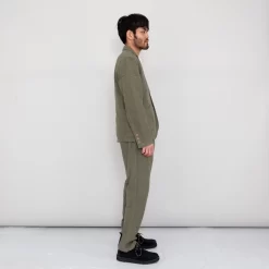 Cotton Linen Trouser Drawcord - Olive -Folk Shop Ryosuke SS23 338 194ae094 fd08 4dd0 afdc 27ae4b97a020 scaled