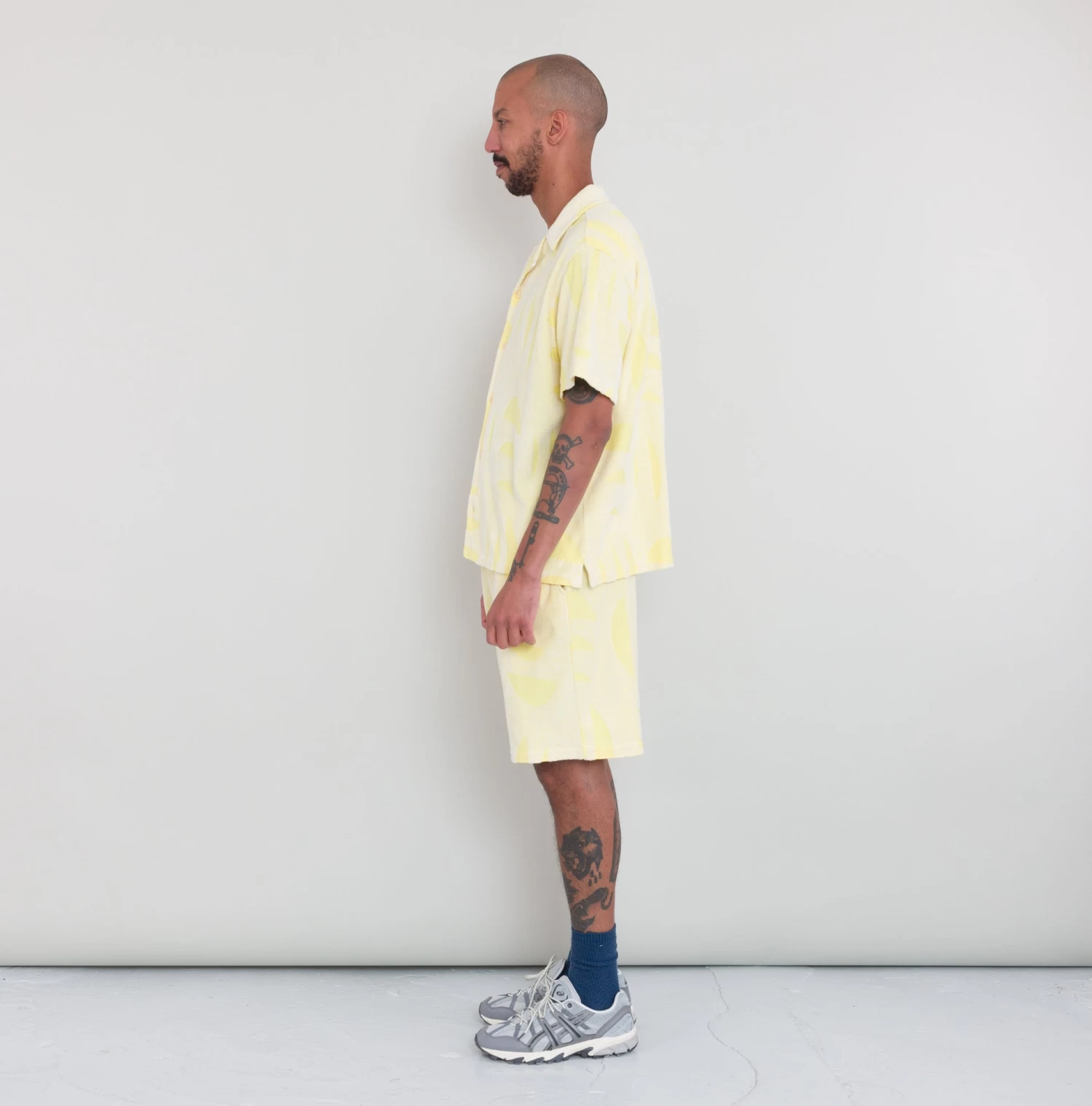 Relaxed Soft Collar Shirt - Yellow Sun DP 4 Relaxed Soft Collar Shirt - Yellow Sun DP - Image 4