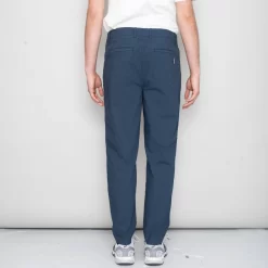 Assembly Pant - Ash Navy Poplin -Folk Shop SidneySS24trousers 056
