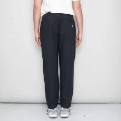 Drawcord Assembly Pant - Soft Black Linen 11 Drawcord Assembly Pant - Soft Black Linen -Folk Shop SidneySS24trousers 068