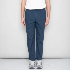 Drawcord Assembly Pant - Ash Navy Poplin 10 Drawcord Assembly Pant - Ash Navy Poplin -Folk Shop SidneySS24trousers 077