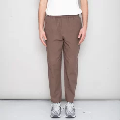 Drawcord Assembly Pant - Ash Brown Crinkle -Folk Shop SidneySS24trousers 084