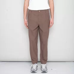 Assembly Pant - Ash Brown Crinkle -Folk Shop SidneySS24trousers 093