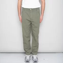 Assembly Pant - Olive Seersucker -Folk Shop SidneySS24trousers 146