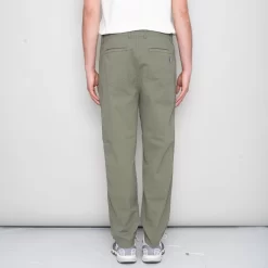 Assembly Pant - Olive Seersucker -Folk Shop SidneySS24trousers 149