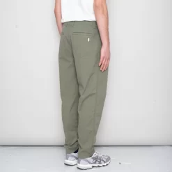 Assembly Pant - Olive Seersucker -Folk Shop SidneySS24trousers 150