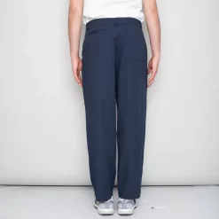 Wide Fit Trouser - Navy -Folk Shop SidneySS24trousers 169