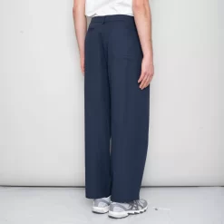 Wide Fit Trouser - Navy -Folk Shop SidneySS24trousers 170