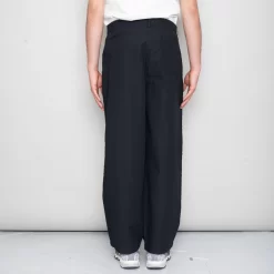 Wide Fit Trouser - Soft Black -Folk Shop SidneySS24trousers 174