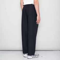 Wide Fit Trouser - Soft Black -Folk Shop SidneySS24trousers 175