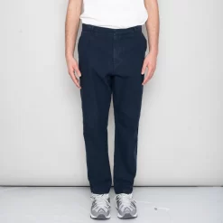 Cotton Linen Trouser Fixed - Soft Navy -Folk Shop SidneySS24trousers 176