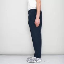 Cotton Linen Trouser Fixed - Soft Navy -Folk Shop SidneySS24trousers 179