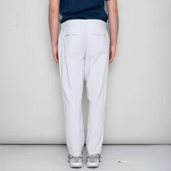 Cotton Linen Trouser Fixed - Mist Blue 12 Cotton Linen Trouser Fixed - Mist Blue -Folk Shop SidneySS24trousers 193