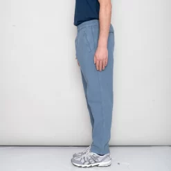 Cotton Linen Trouser Drawcord - Woad -Folk Shop SidneySS24trousers 198