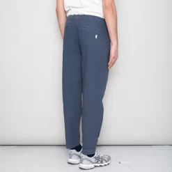 Assembly Pant - Navy Herringbone -Folk Shop SidneySS24trousers 239