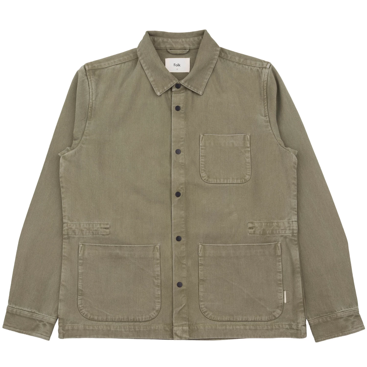 Twill Assembly Jacket - Olive 1 Twill Assembly Jacket - Olive