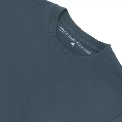 Organic Cotton Tee - Midnight Blue Tree -Folk Shop colllab 1475