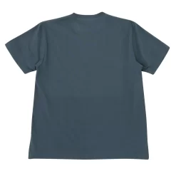 Organic Cotton Tee - Midnight Blue Fish -Folk Shop colllab 1482