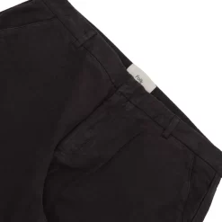 Cotton Linen Trouser Fixed - Soft Black -Folk Shop ss24coreflats 019