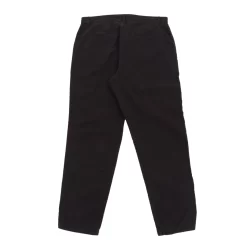 Cotton Linen Trouser Fixed - Soft Black -Folk Shop ss24coreflats 020