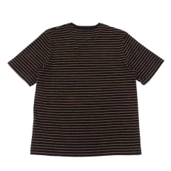 SS Textured Stripe Tee - Black Taupe -Folk Shop ss24coreflats 049