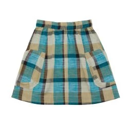Folk Shop 33 Prism Skirt Women's - Multigingham Check