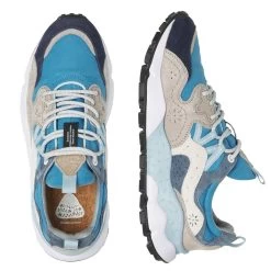 Flower Mountain - Yamano 3 Man - Suede/Nylon - Grey-Celeste Navy 6 Flower Mountain - Yamano 3 Man - Suede/Nylon - Grey-Celeste Navy -Folk Shop www.flowermountain.com flower mountain 2017816011b60 12